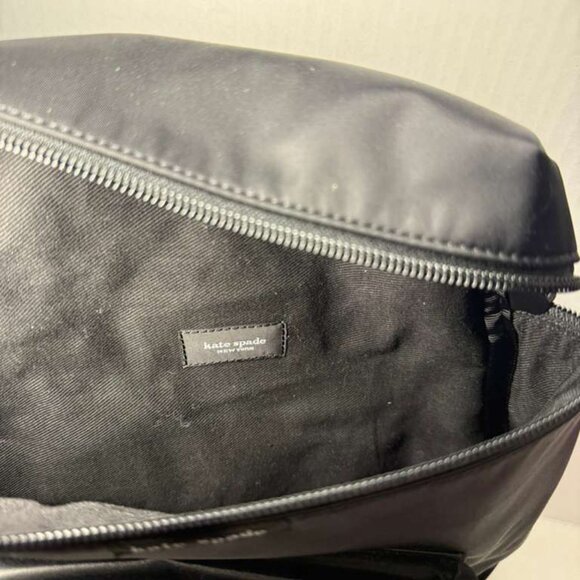 Kate Spade New York Small Black Backpack Nylon